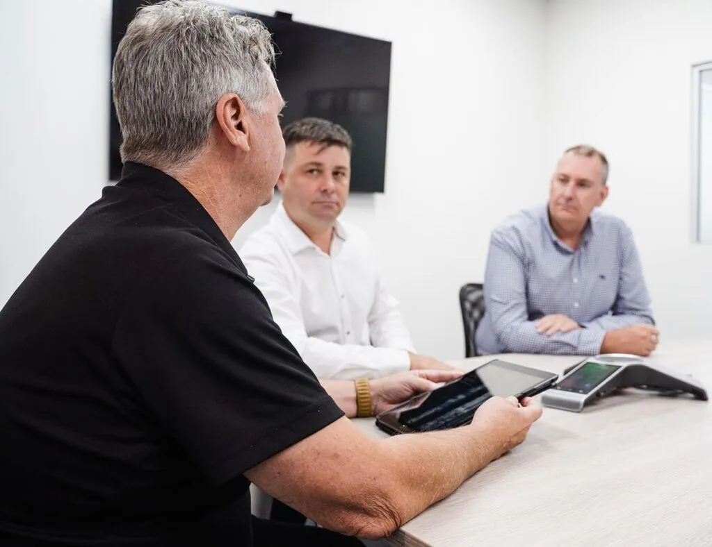 People-First-Approach-Company-executives-discussing-plan