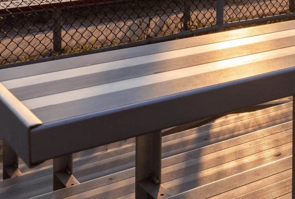 How Aluminium Bench Seating Folds Style with Function